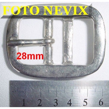 Klamra 281 do paska 28mm nikiel połysk (id: 1921)